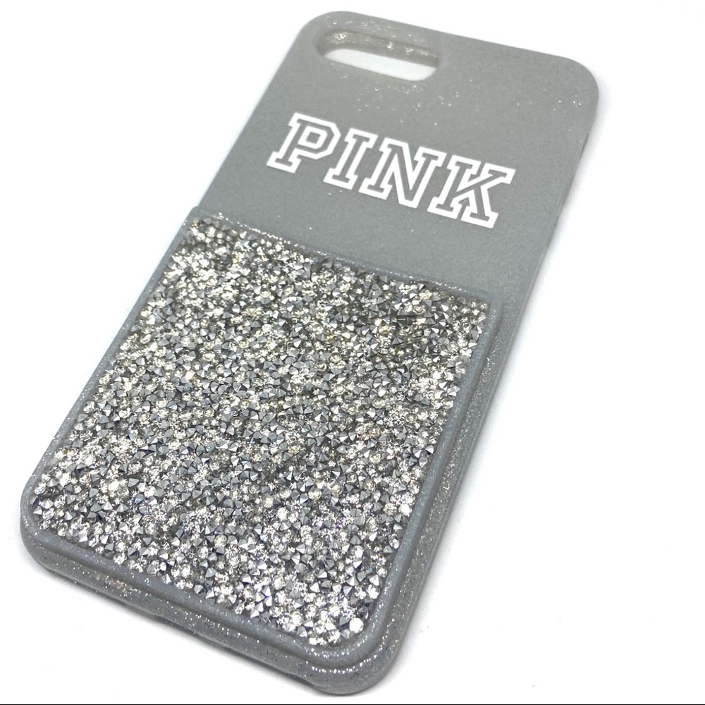 Victoria Secret Grey Glitter IPhone 7/8 Plus Case